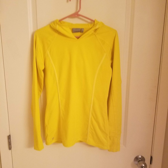 Athleta Tops - Athleta XS Yellow Athletic Hoodie